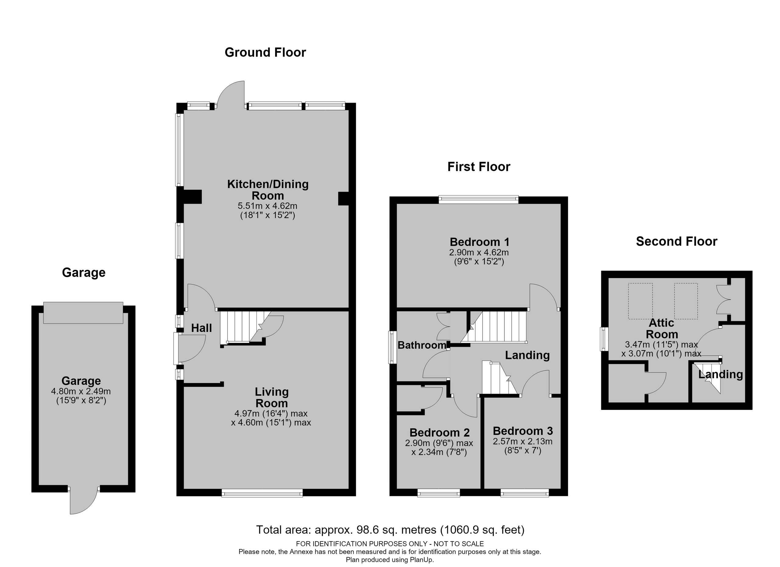 29 Coniston Walk, Hereford floorplan