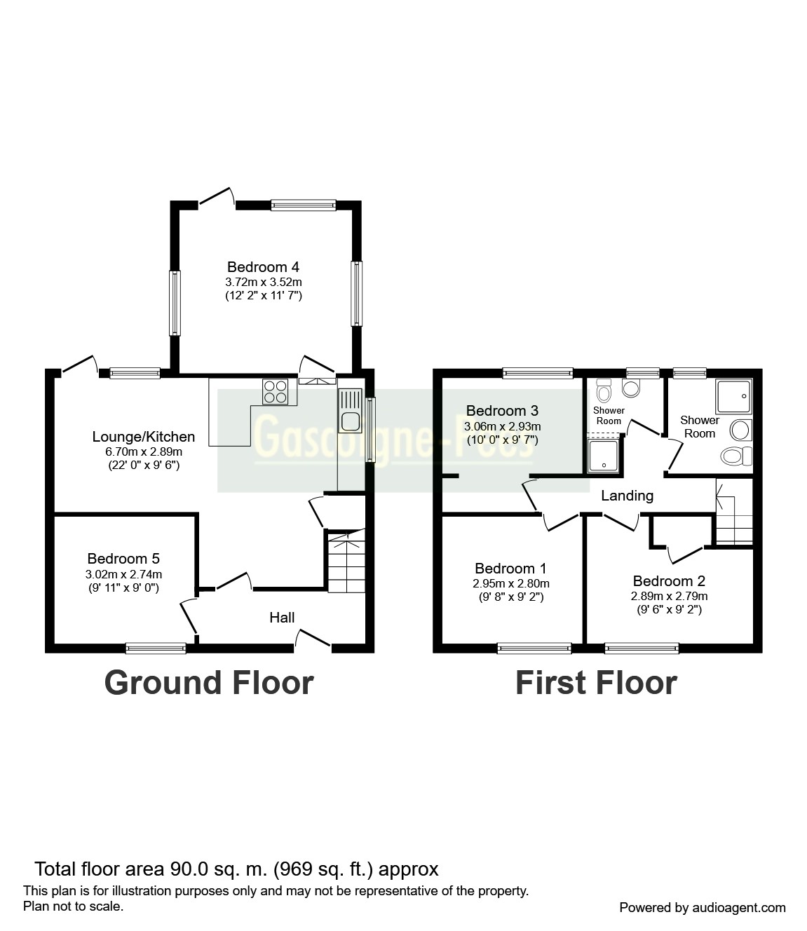 5 Bedrooms  to rent in Gloucester Road, Guildford GU2
