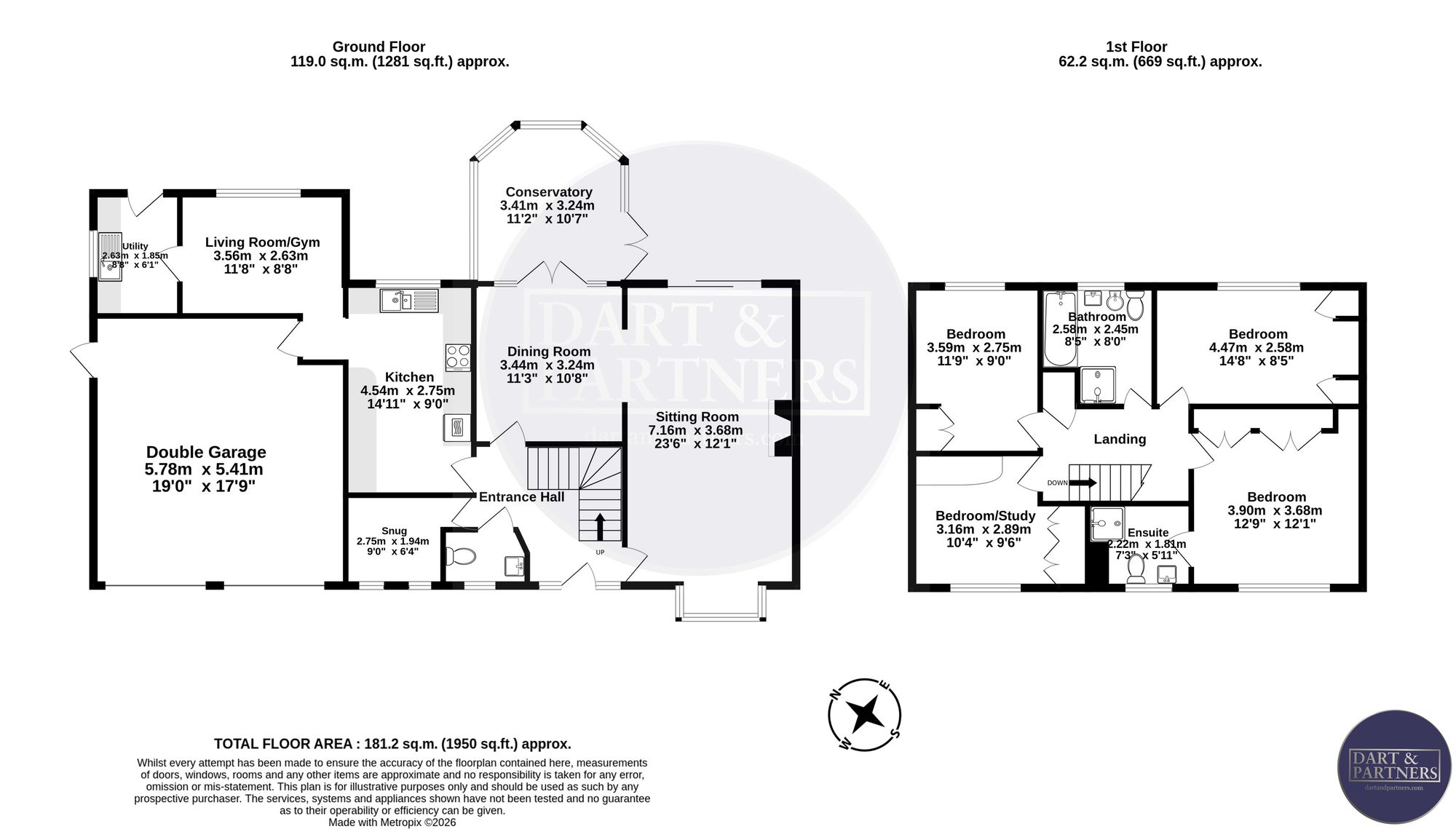 20 Benedict Close, Teignmouth floorplan