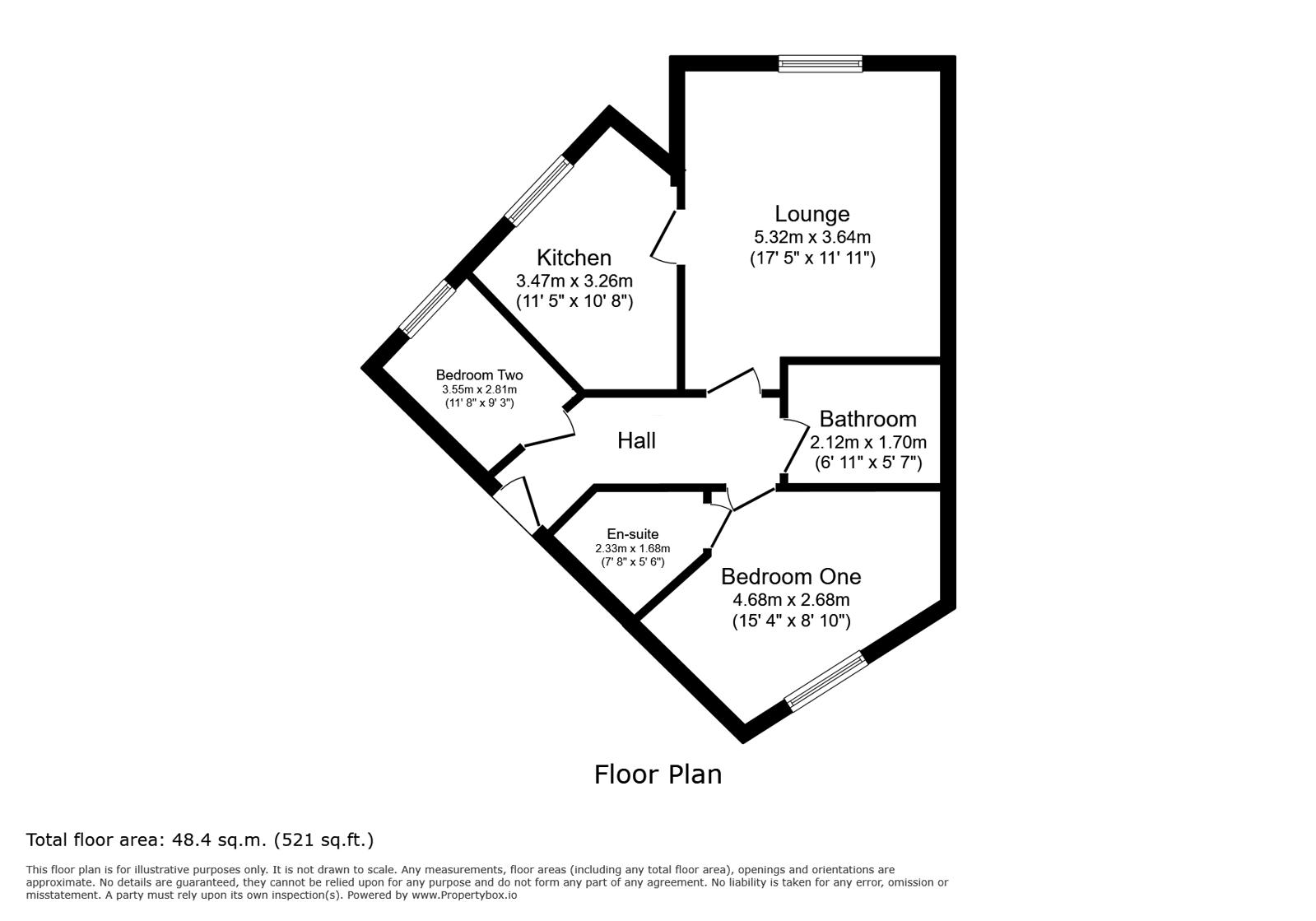 29, Atlantic Way, Derbyshire floorplan