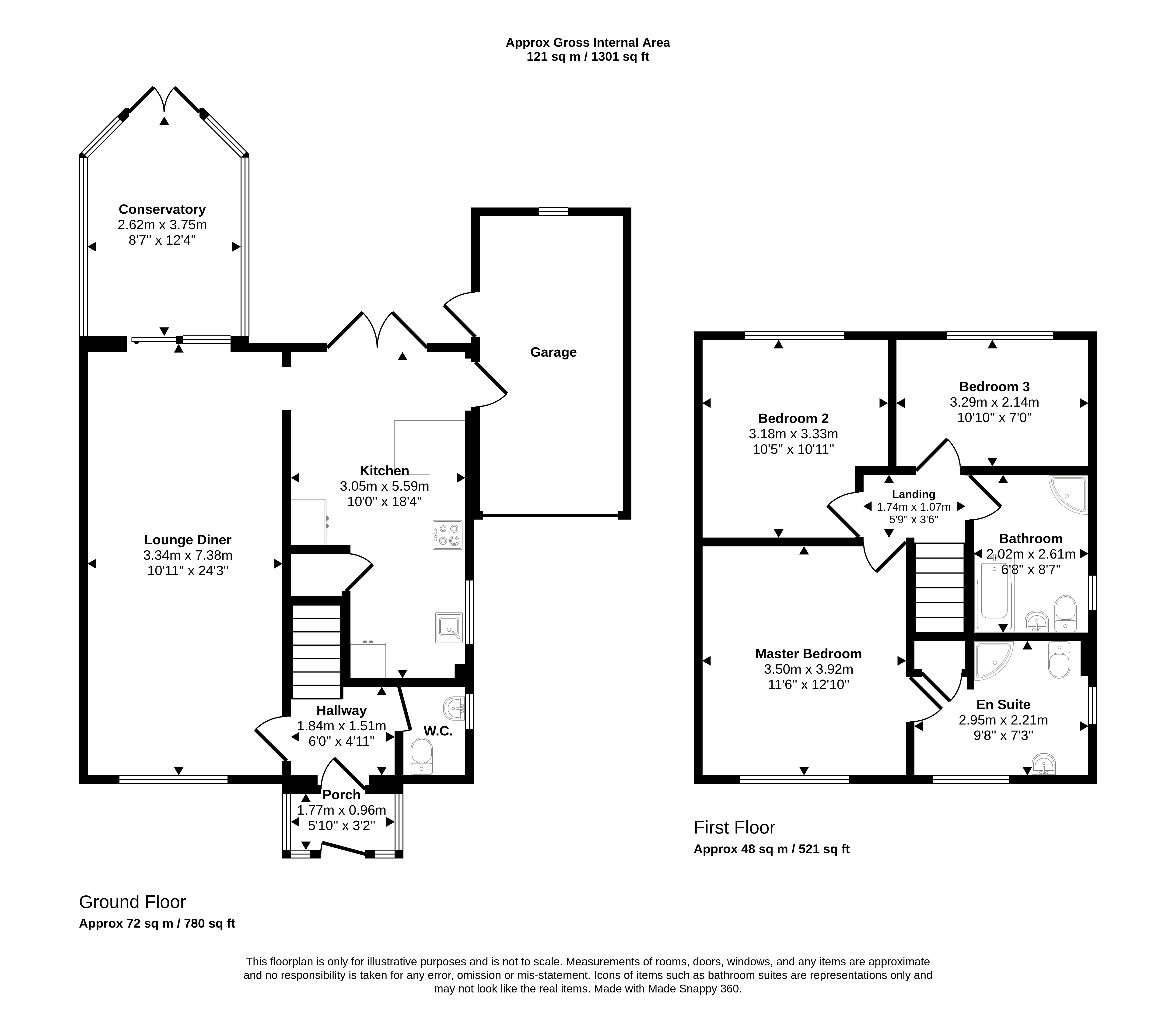 47, Moor Park Court, North Shields floorplan