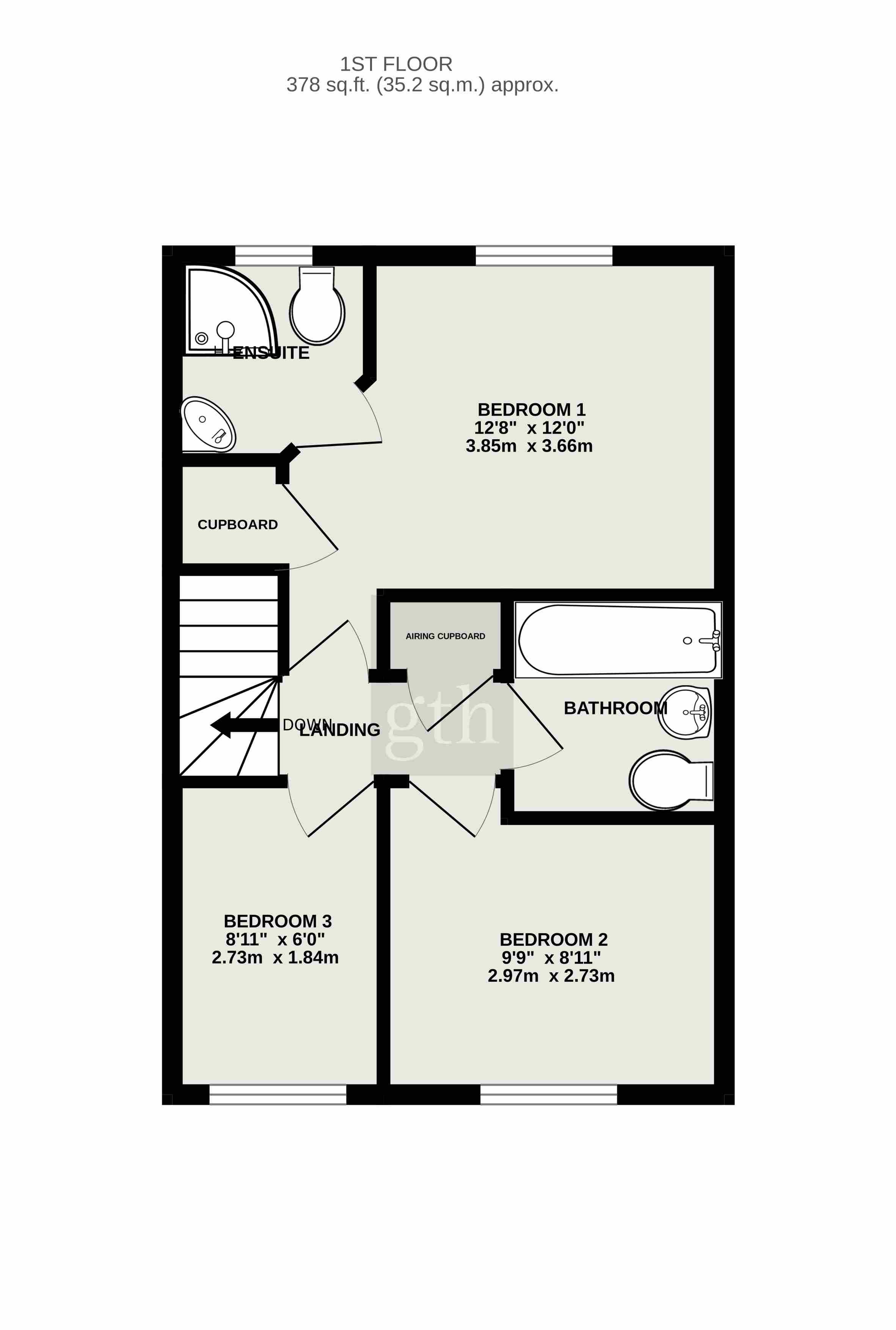 7, Grenville View, Taunton floorplan