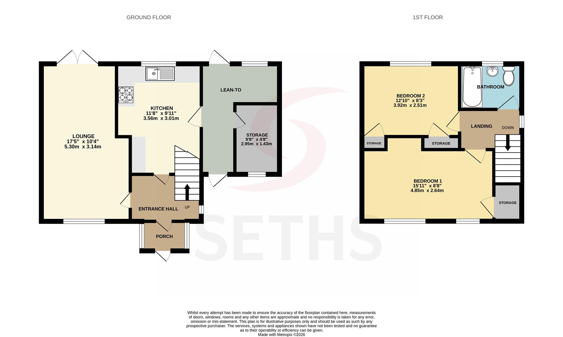 28, Sponne Rise, Leicester floorplan