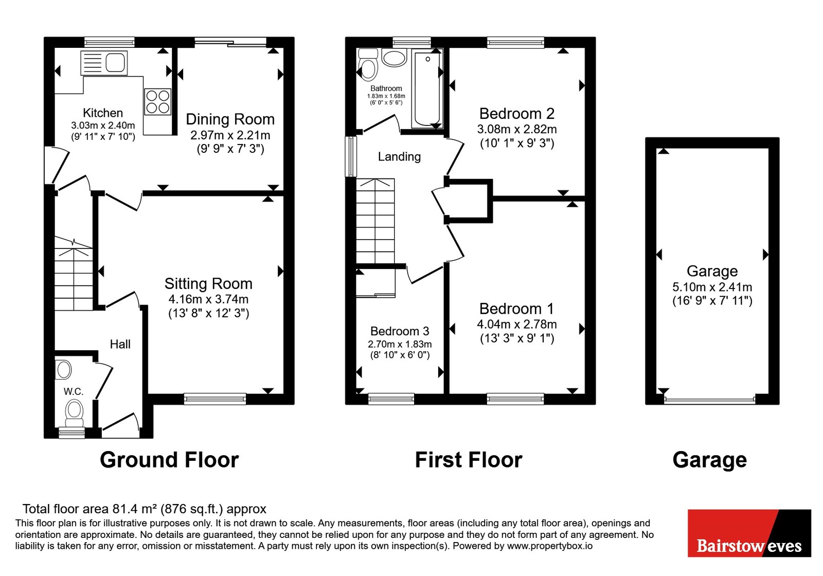 40, Acorn View, Nottingham floorplan