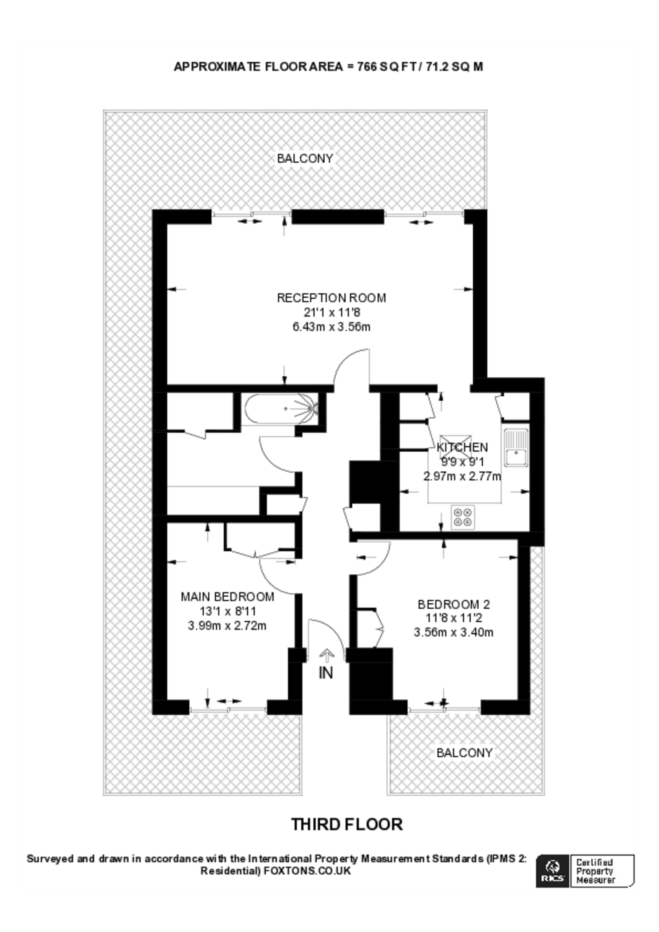Totterdown Street, Tooting floorplan