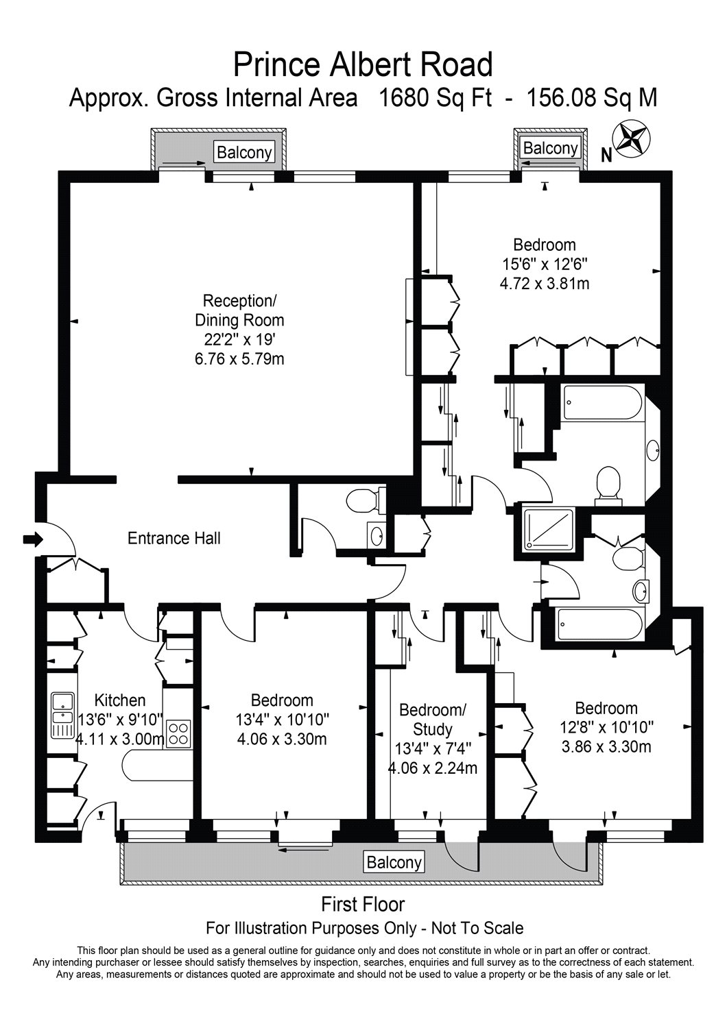 4 Bedrooms Flat for sale in Prince Albert Court, 33 Prince Albert Road, St John's Wood NW8