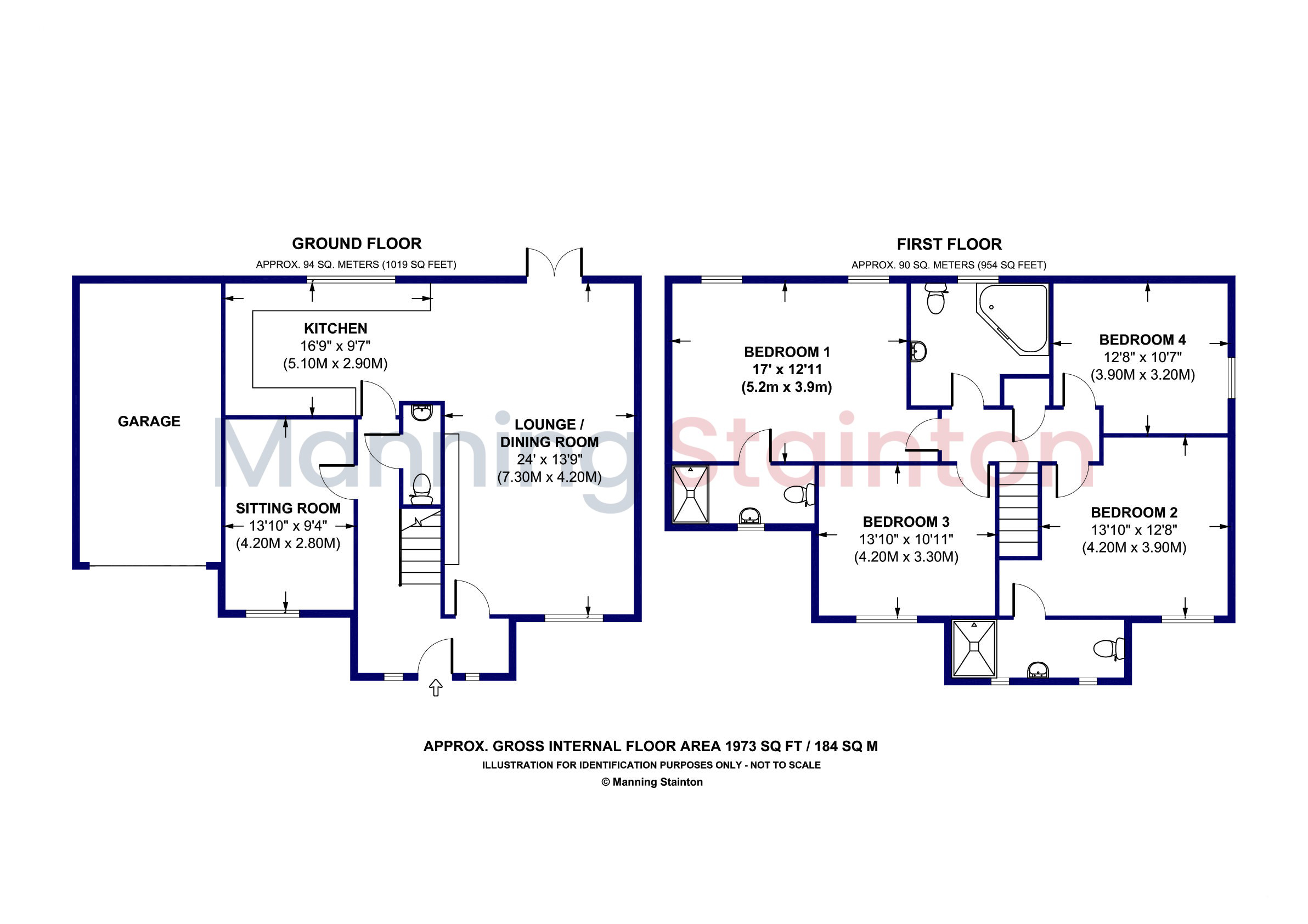 Old Windmill, 48, Windmill, Pudsey floorplan