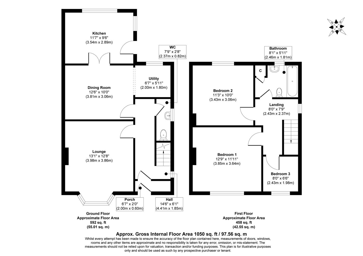 26, Pinxton Lane, Alfreton floorplan