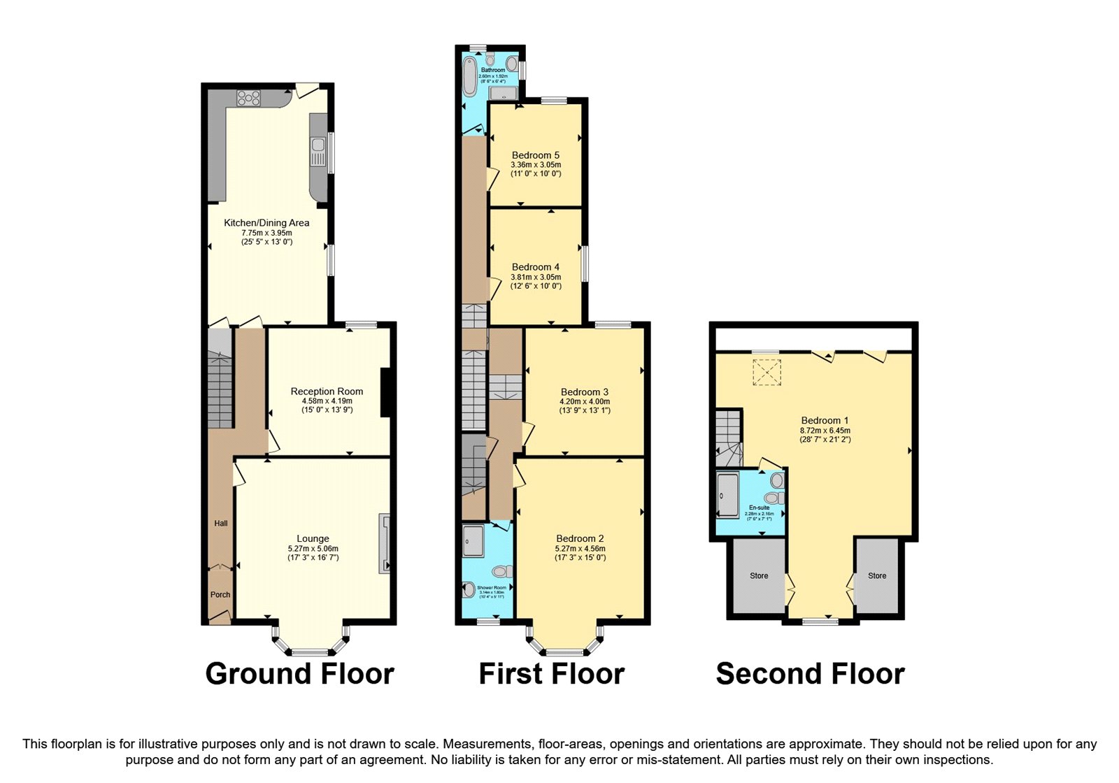 14, Morrab Road, Cornwall floorplan