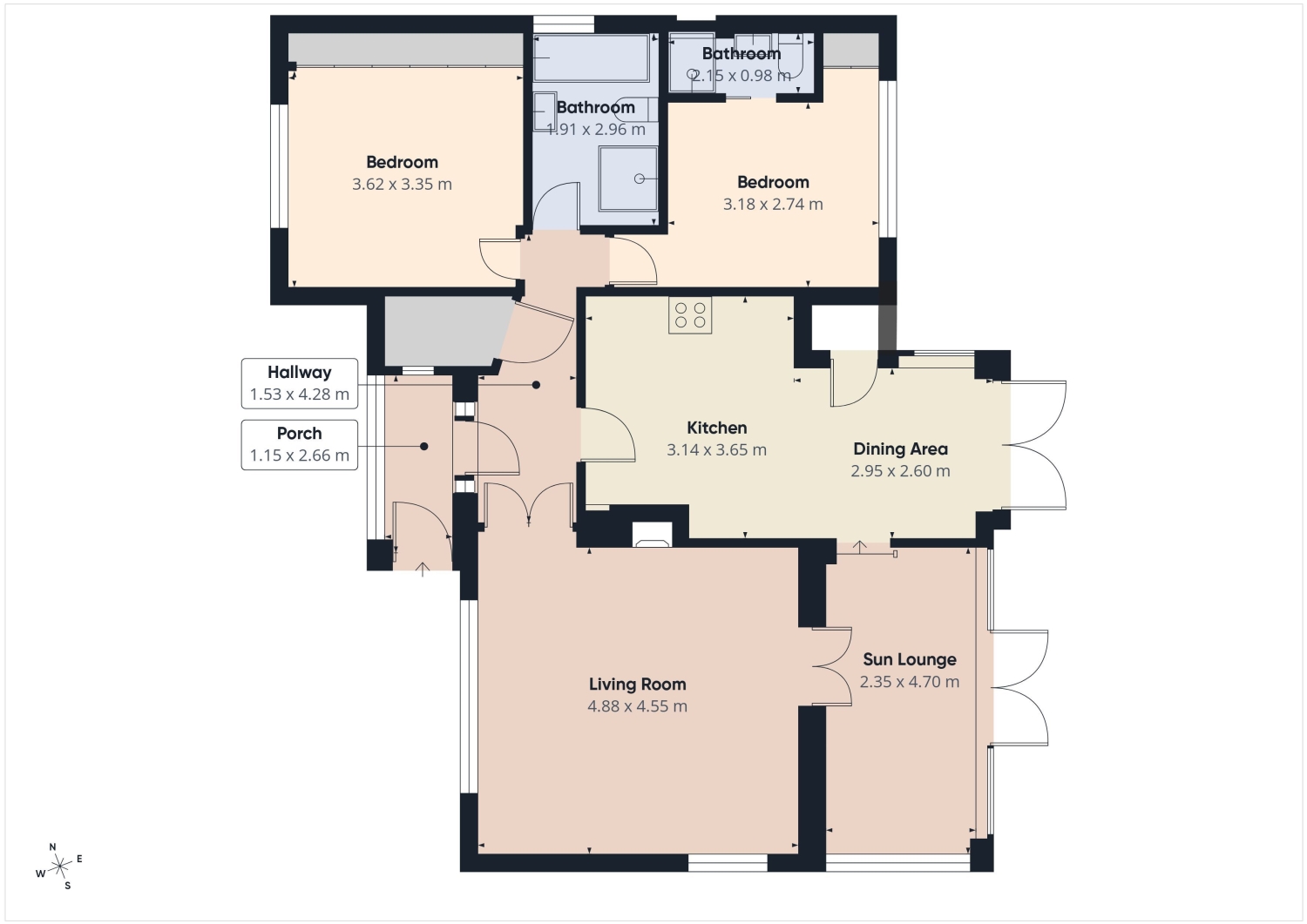 4, Spring Avenue Gildersome, Morley, Leeds floorplan