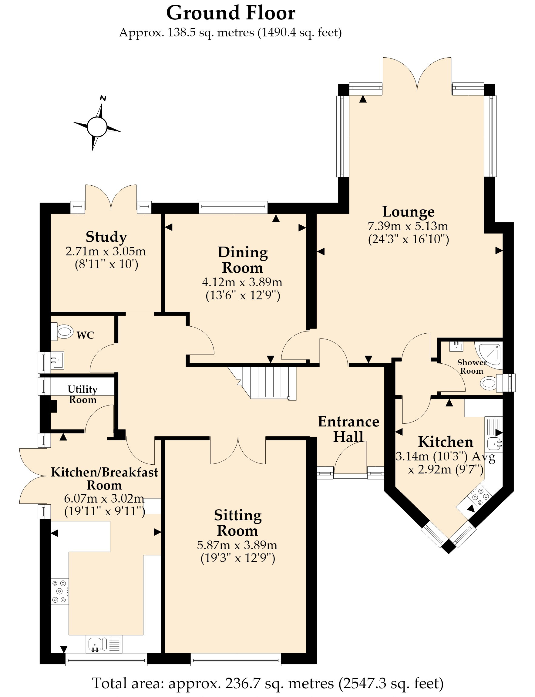 33, Glenwood Road, Ferndown floorplan