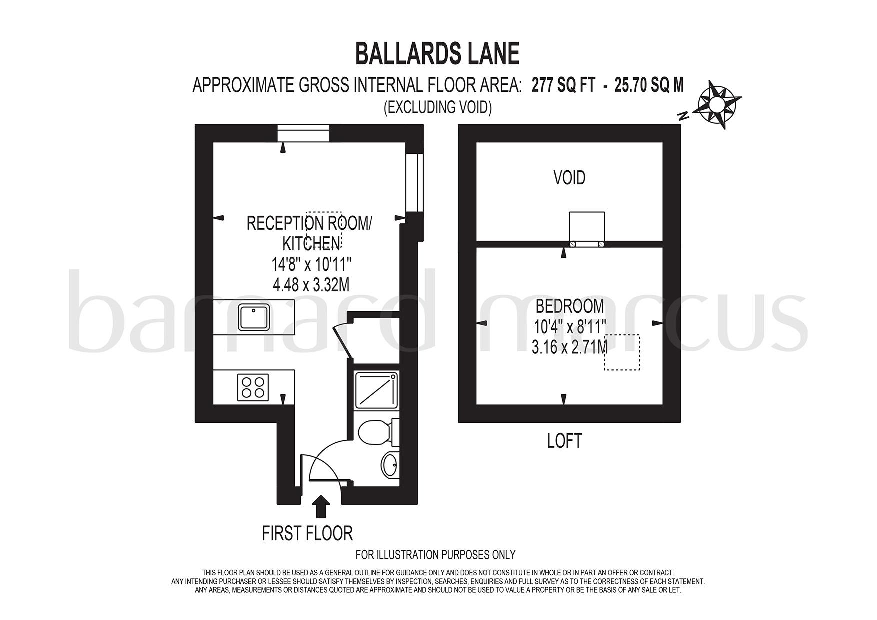 0 Bedrooms Studio to rent in Ballards Lane, London N3