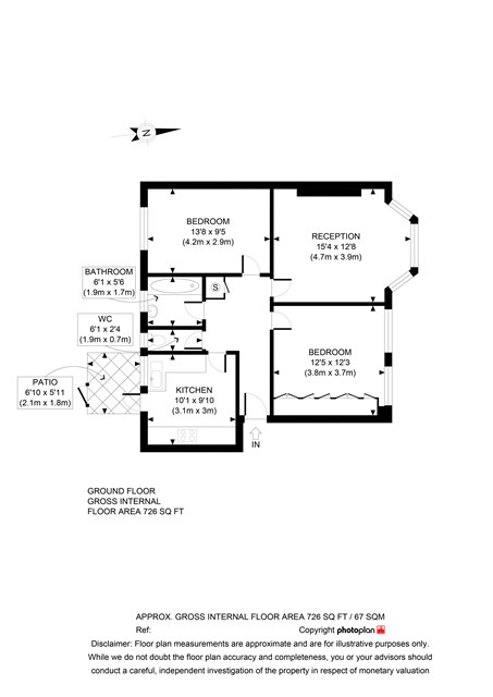 2 Bedrooms Flat for sale in Perryn House, Bromyard Avenue W3