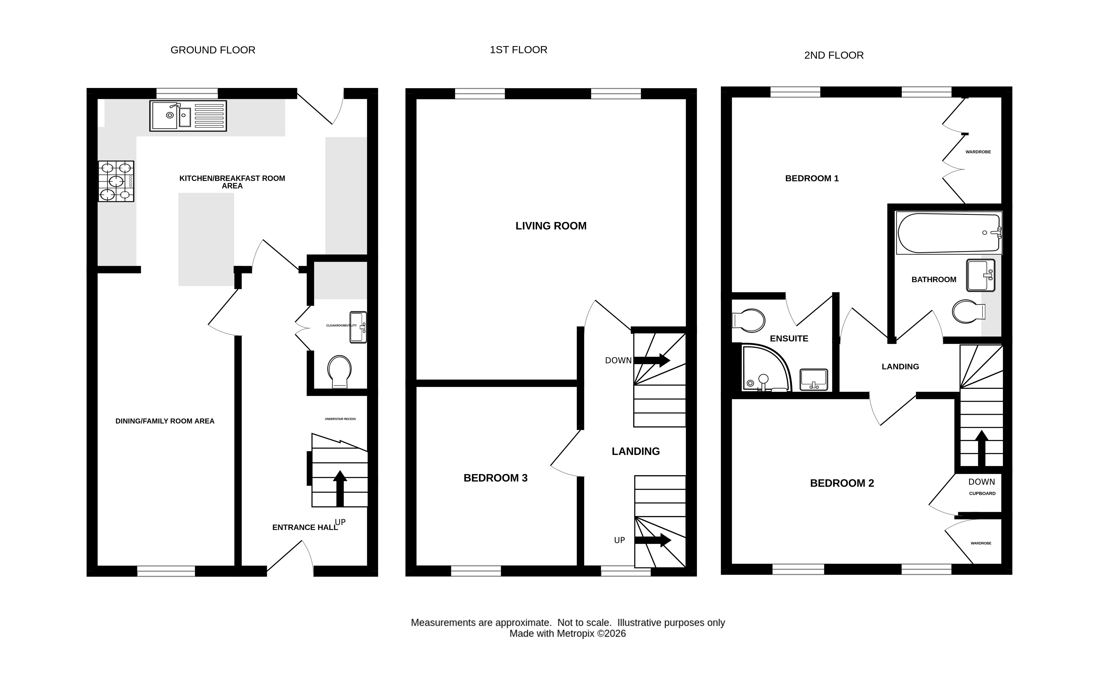 23, The Buntings, Exeter floorplan