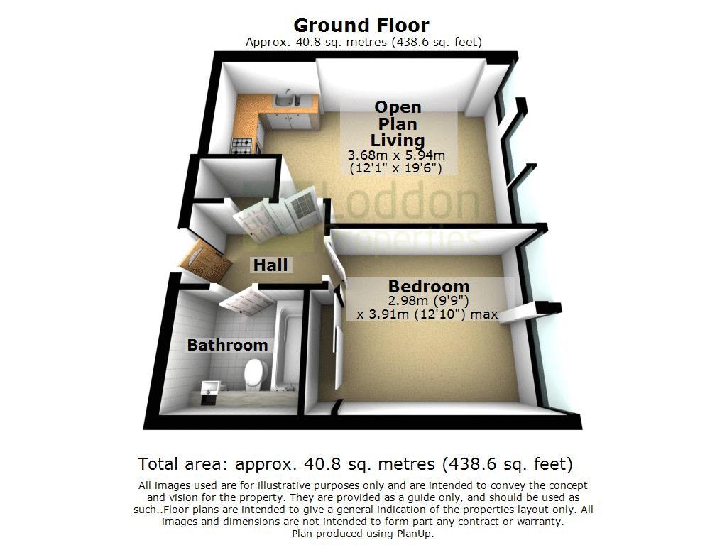 206 Churchill Place, Churchill Way, Basingstoke floorplan