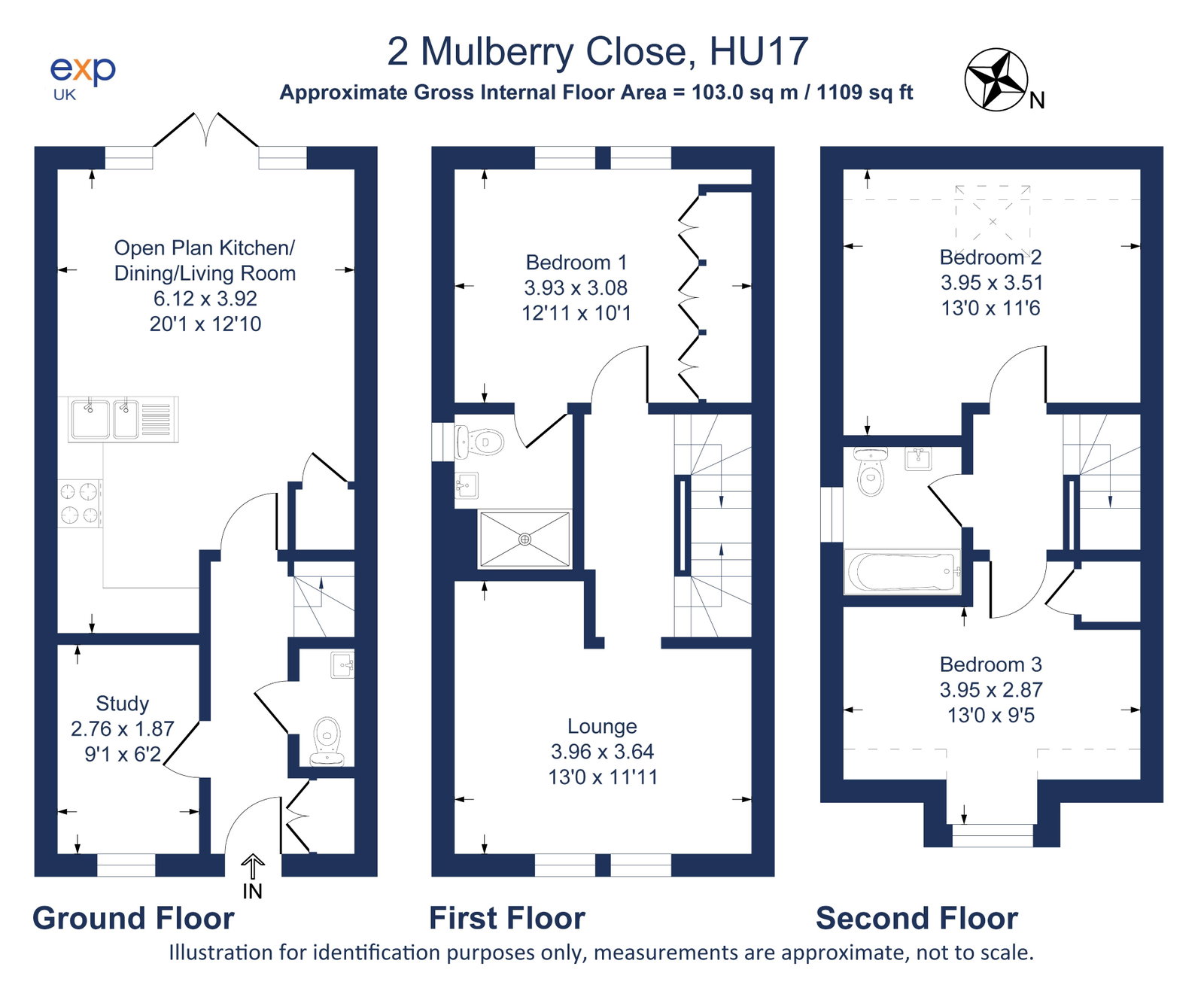 2, Mulberry Croft, Beverley floorplan