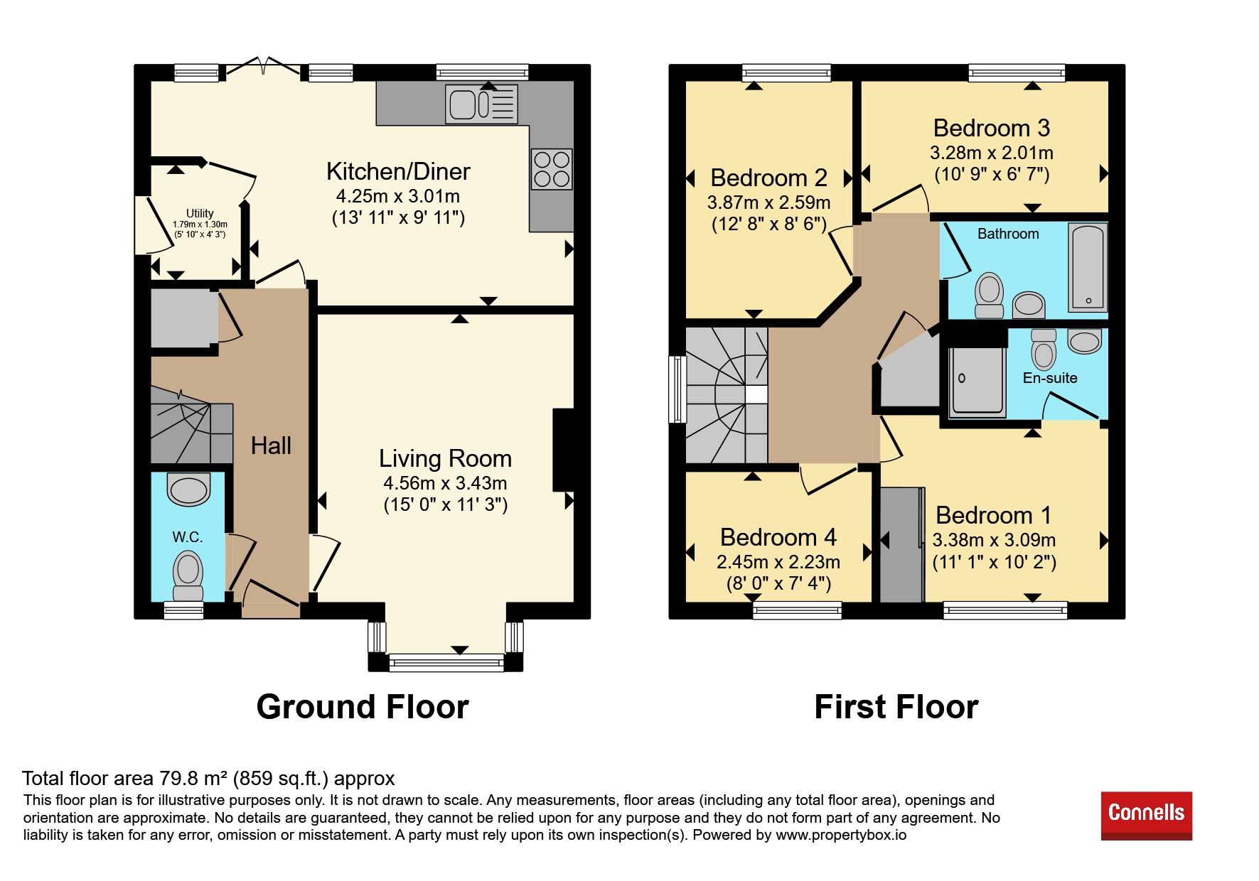 34, George Parish Road, Banbury floorplan