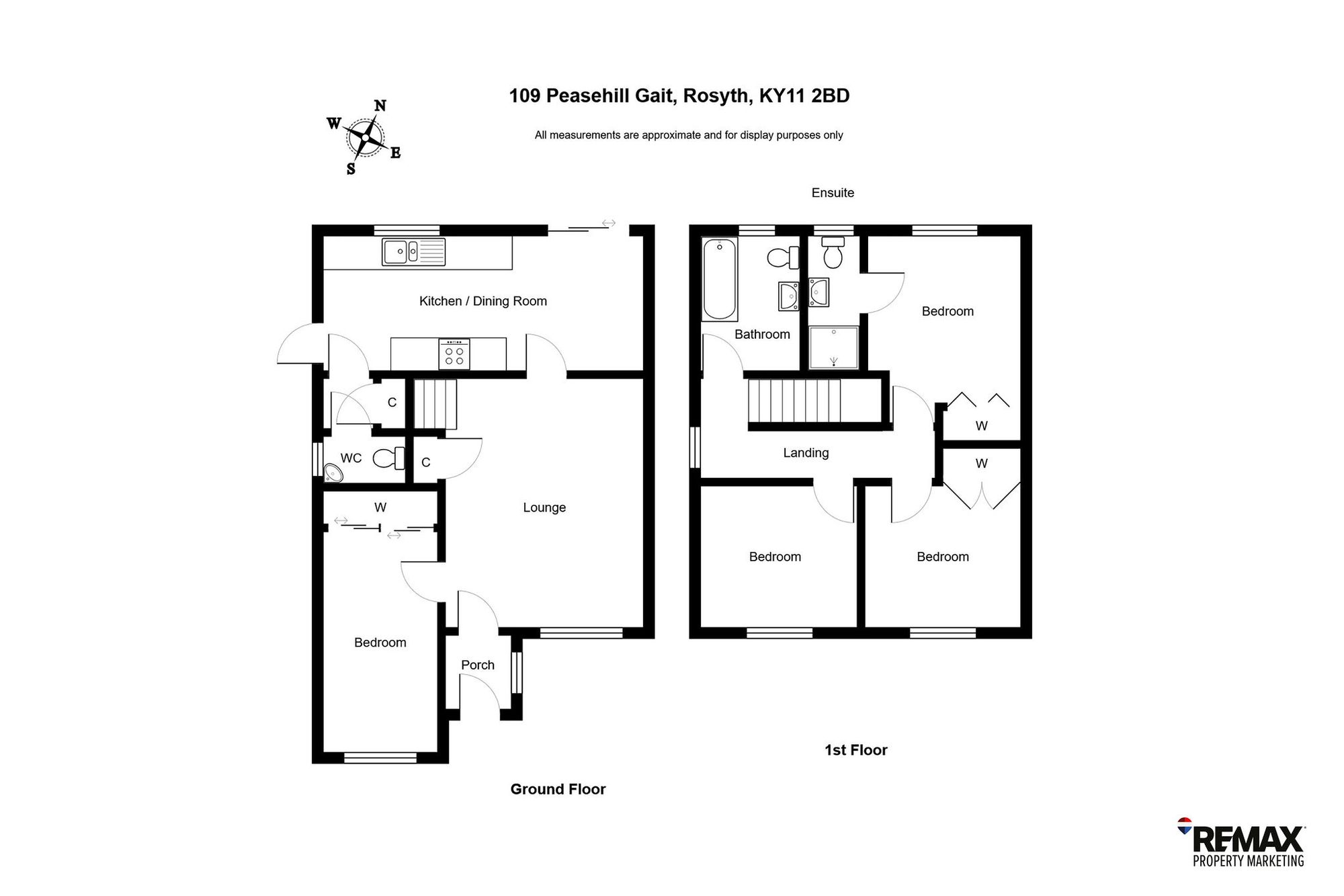 109 Peasehill Gait, Dunfermline floorplan