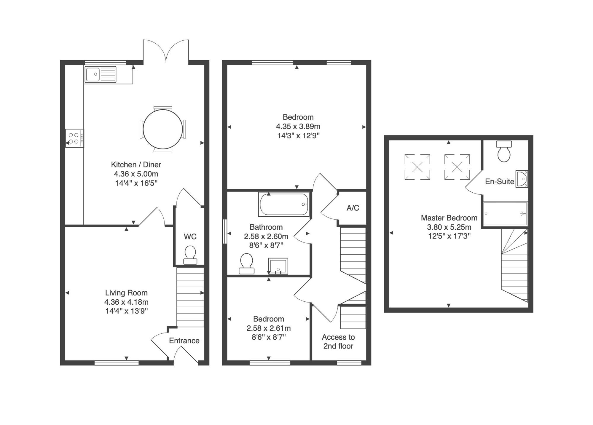 53 Horsepool Avenue, Leicestershire floorplan