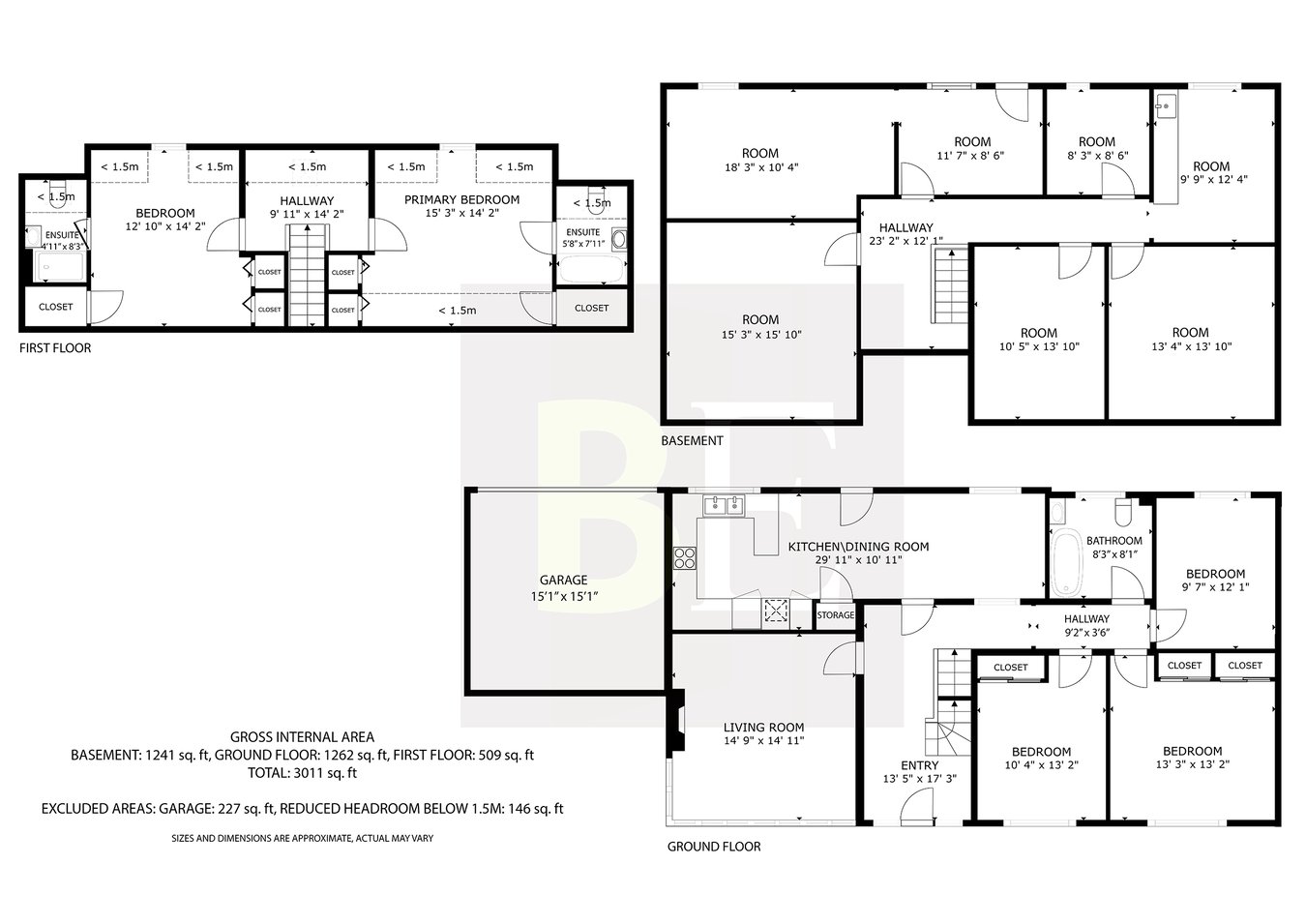Villa Valencia, 4 La Mielle Clement, La Rue des Faunois, St Brelade floorplan