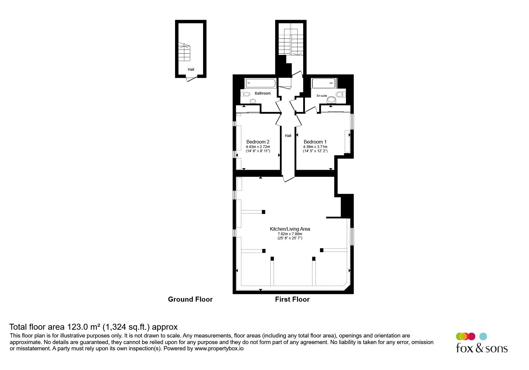41, All Saints, 22, Darley Road, Eastbourne floorplan