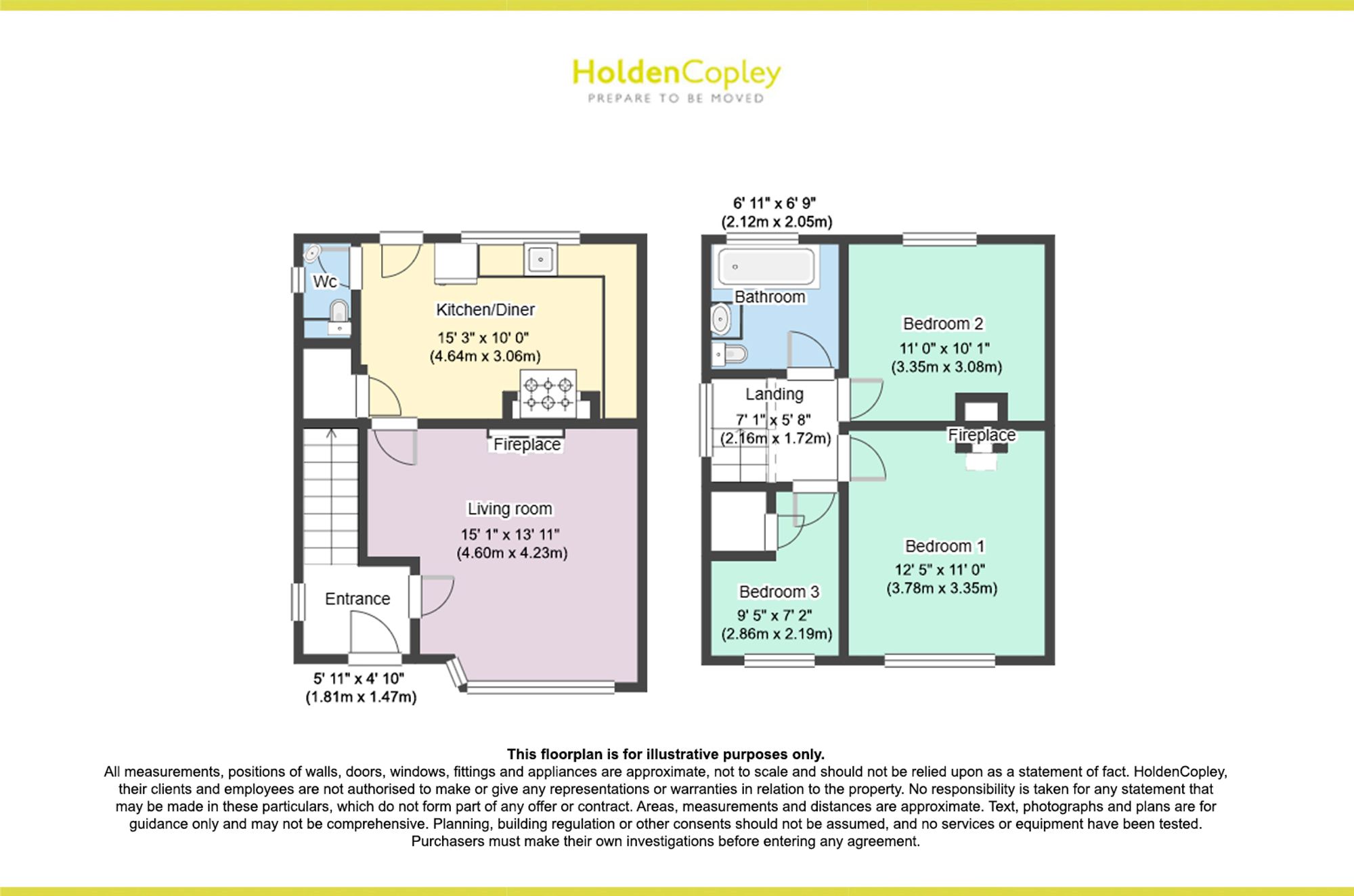 54 Main Street, Nottingham floorplan