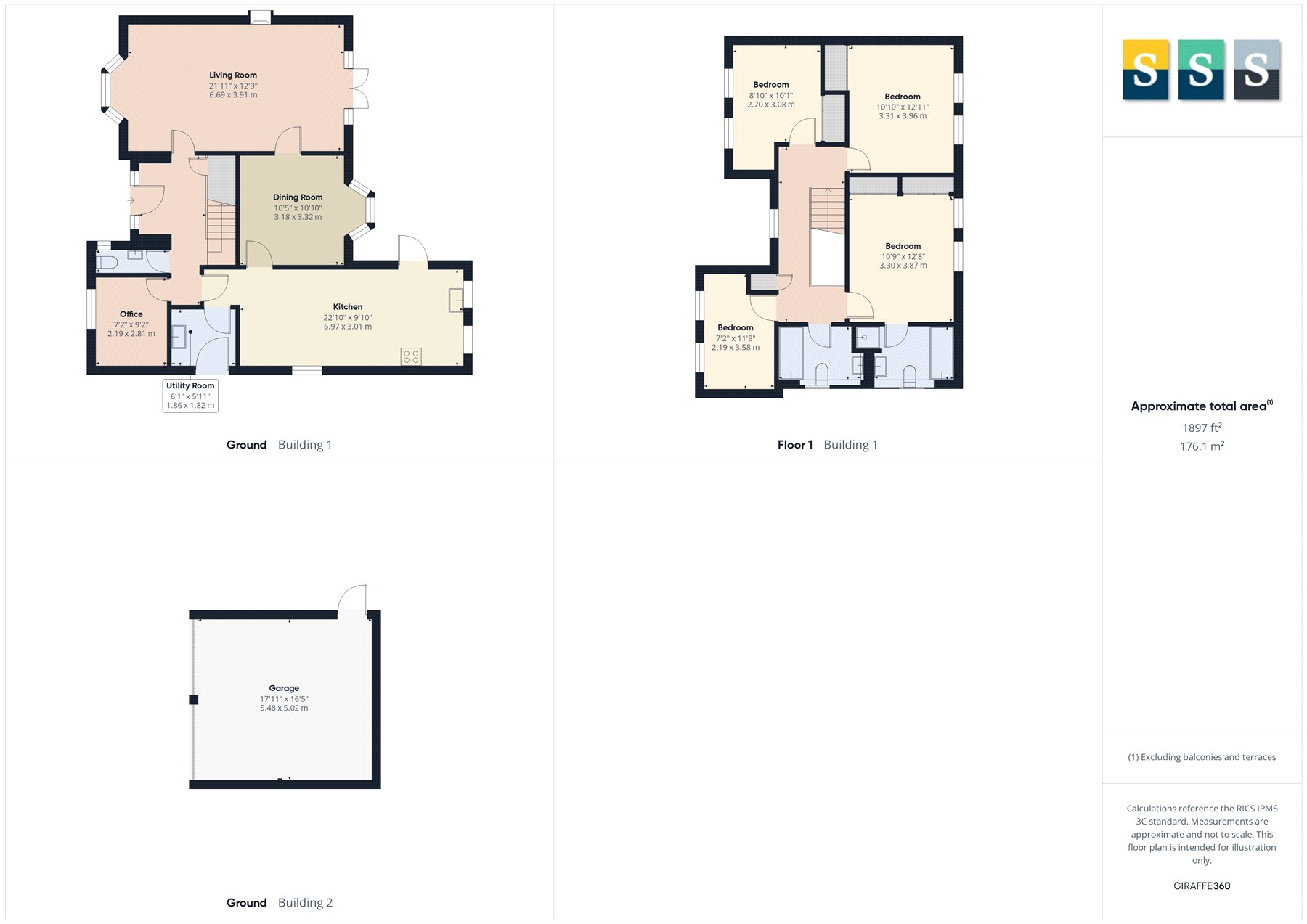 5, Sundew Close, Surrey floorplan