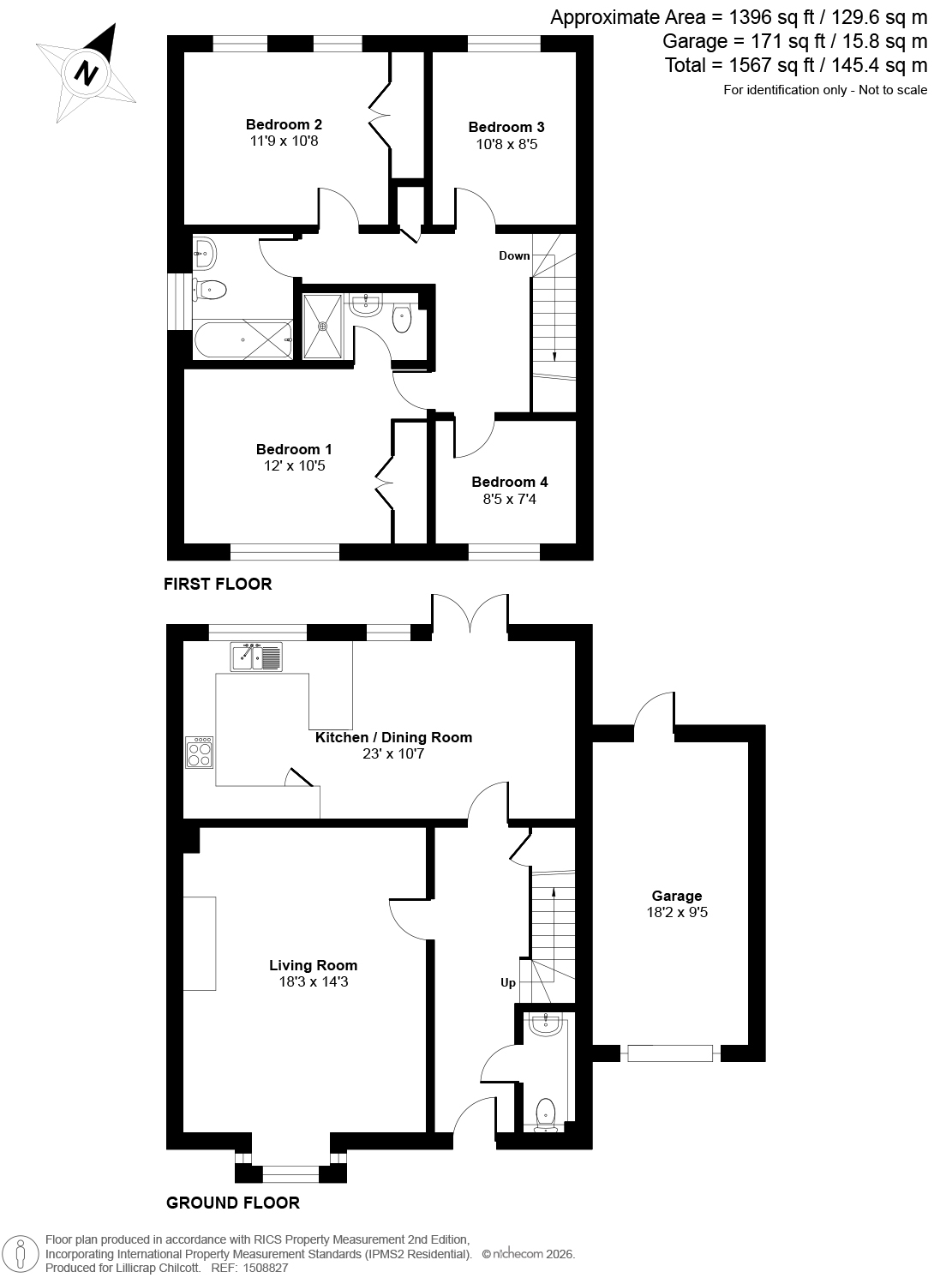1 Chy Pons, St. Austell floorplan