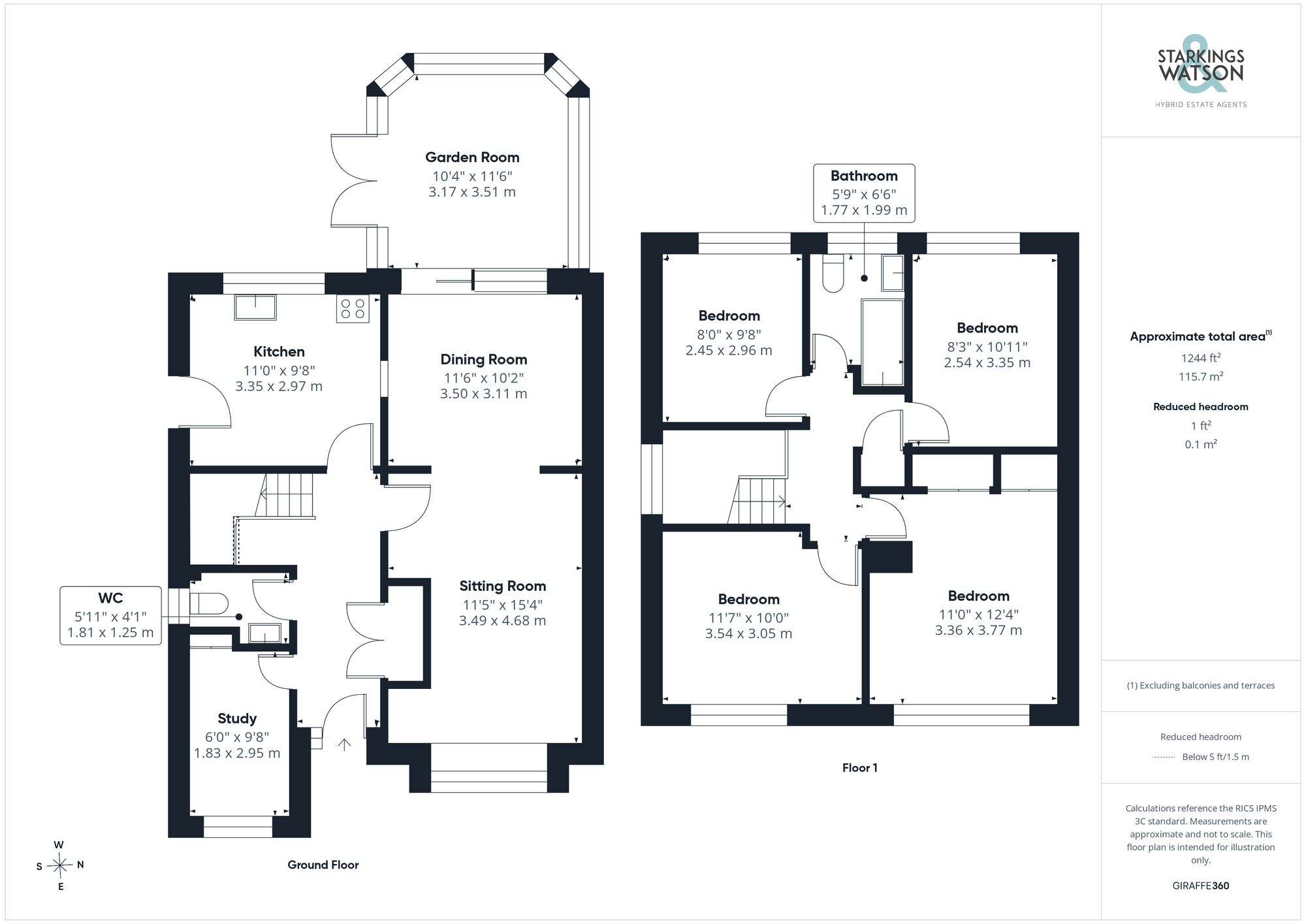 7 Jasmine Close, Norwich floorplan