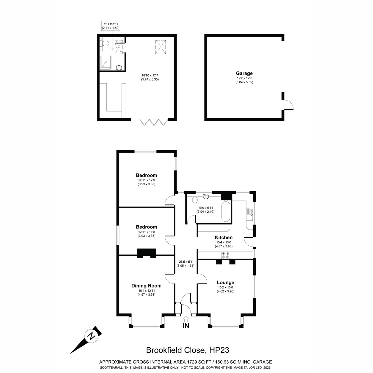 20, Brookfield Close, Tring floorplan