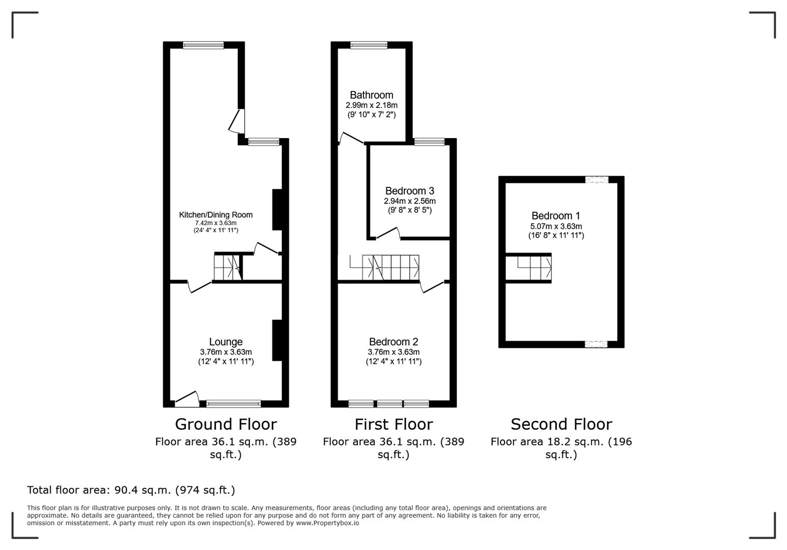 50, Ewers Road, Rotherham floorplan