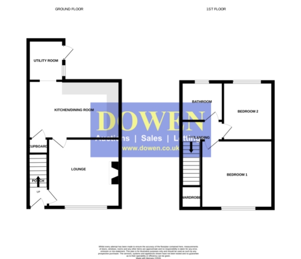 5, Oxford Terrace, Durham floorplan