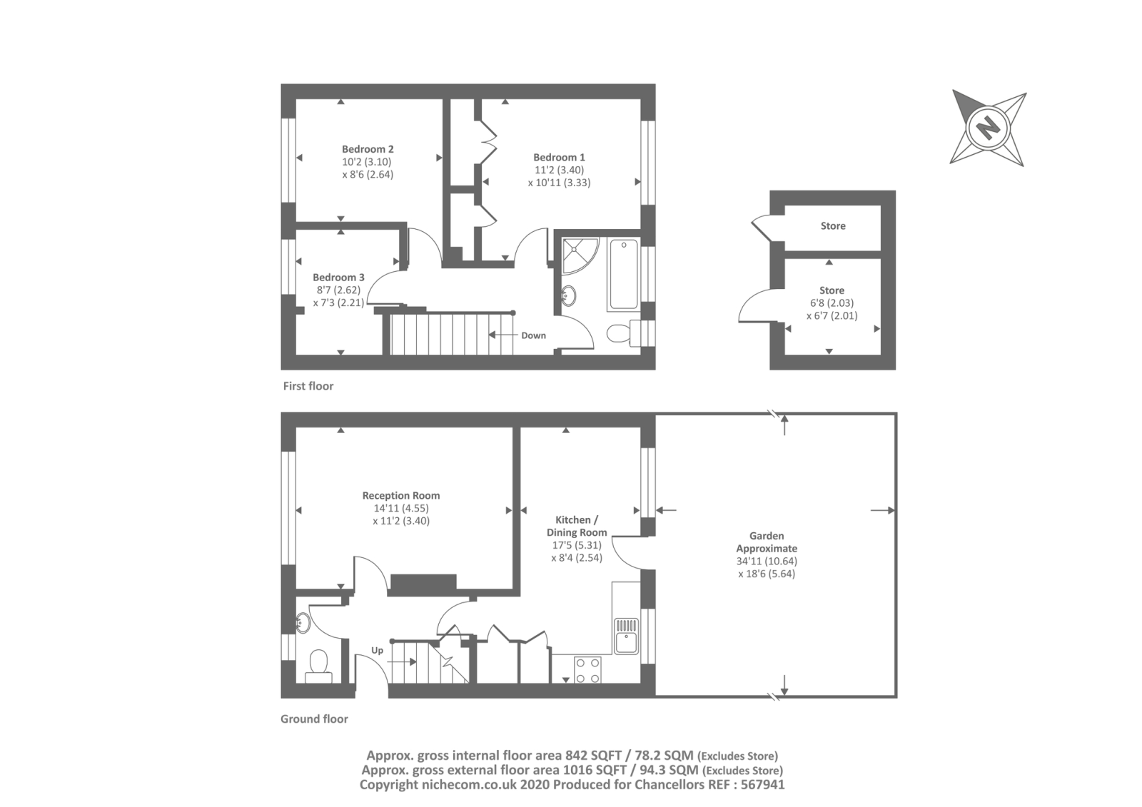 Bletchingdon, Oxfordshire OX5, 3 bedroom semidetached house for sale