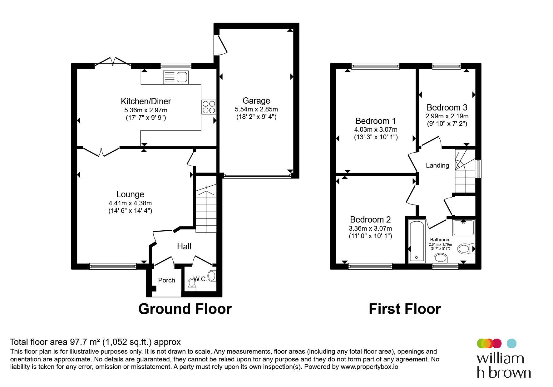 9, Beeches Close, Bury St. Edmunds floorplan