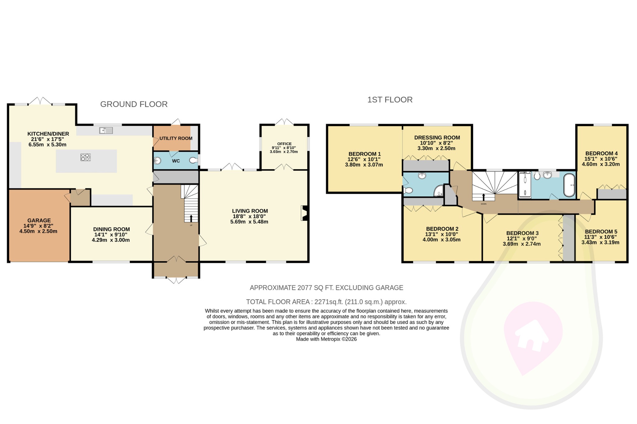Home Meadow, Terrace Road South, Bracknell floorplan