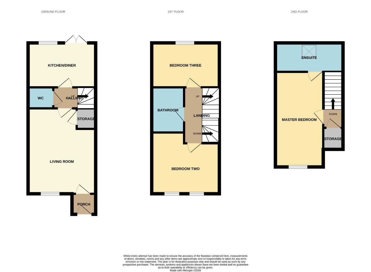 4, Peppercorn Close, Shildon floorplan