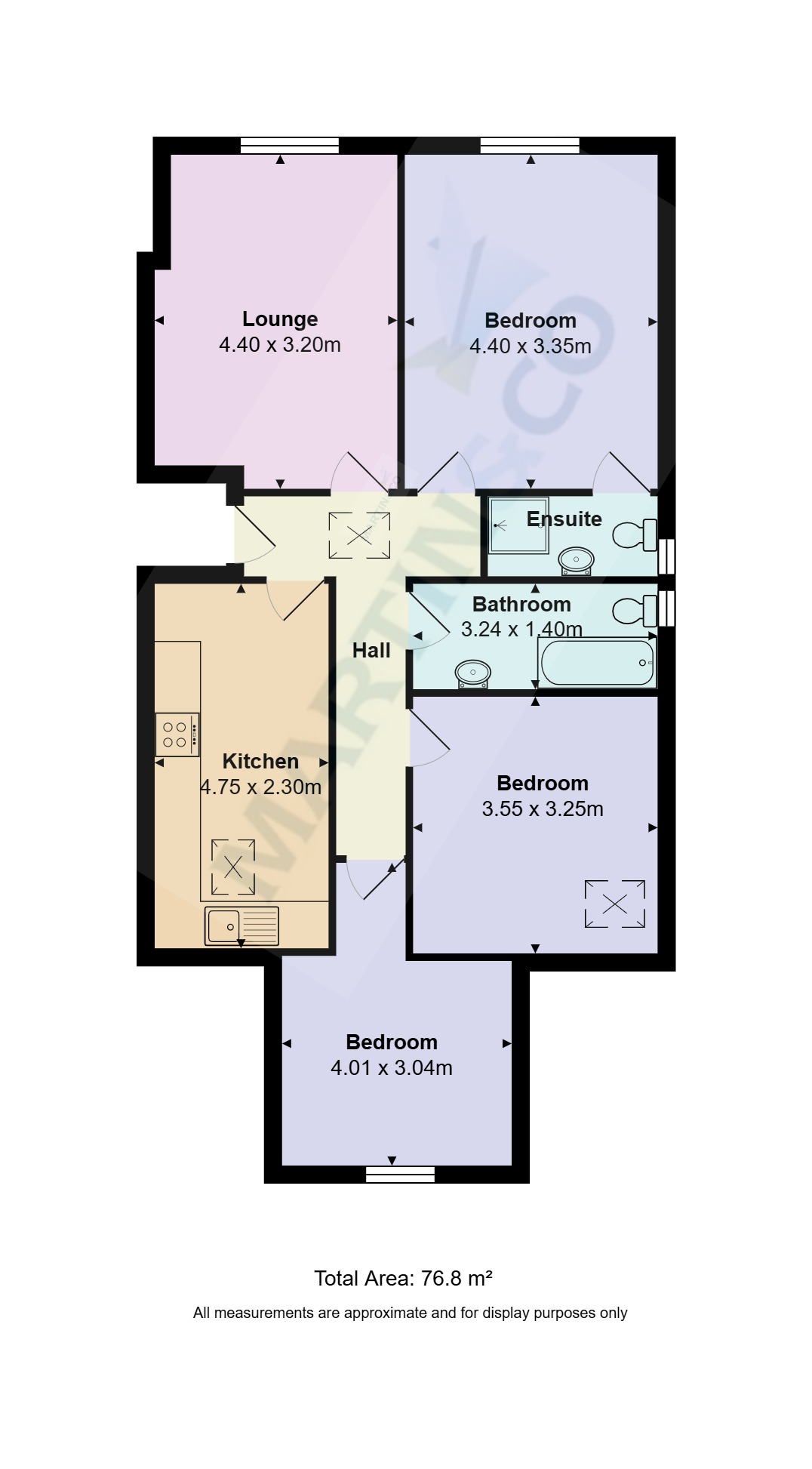 8 Isaacs House, 3, Cavendish Road, Bournemouth floorplan