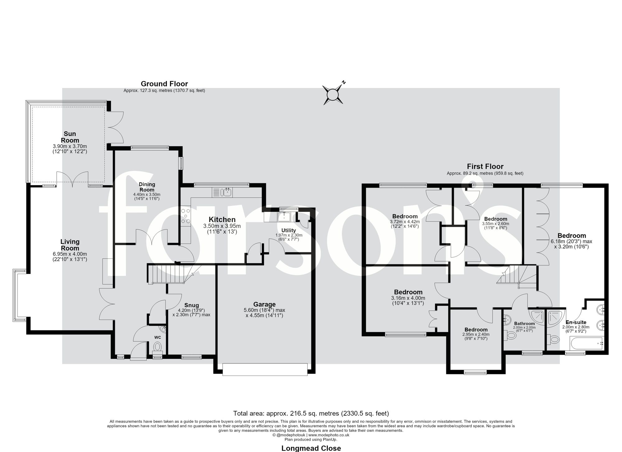 26 Longmead Close, Brentwood floorplan