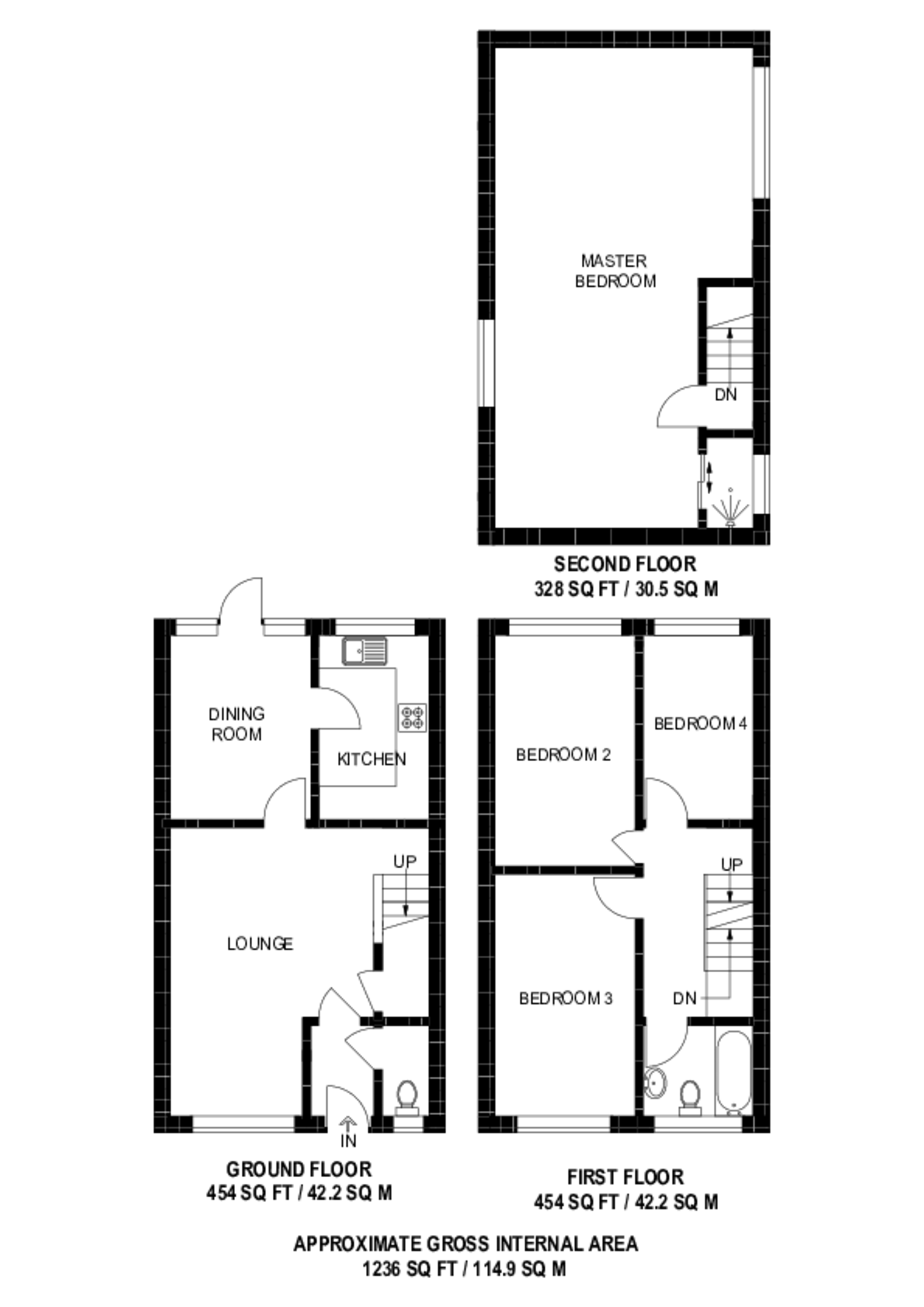 Vulcan close, Beckton floorplan