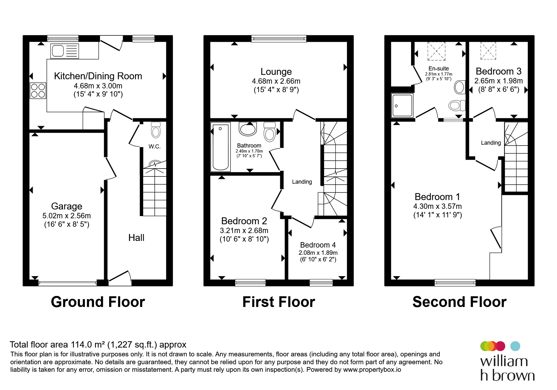 44, Stables Way, ROTHERHAM floorplan