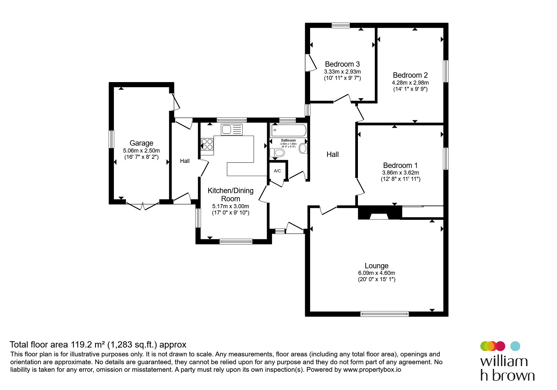 Orchard End, 112, School Road, Wisbech floorplan
