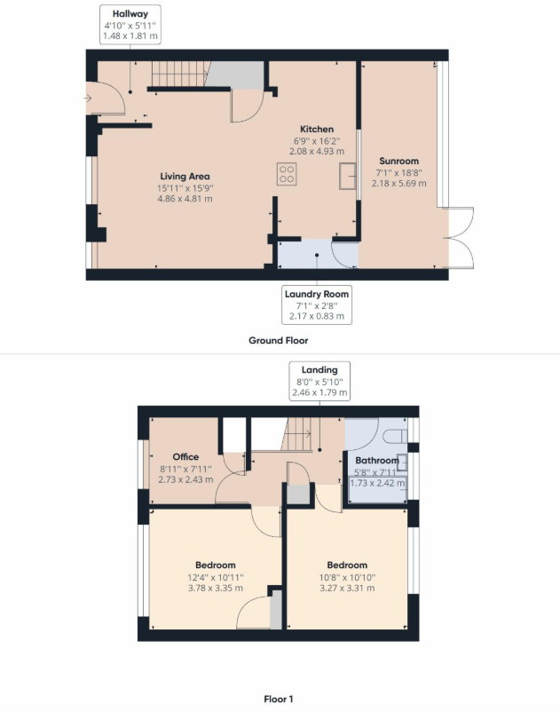34, Dwyer Road, Reading floorplan