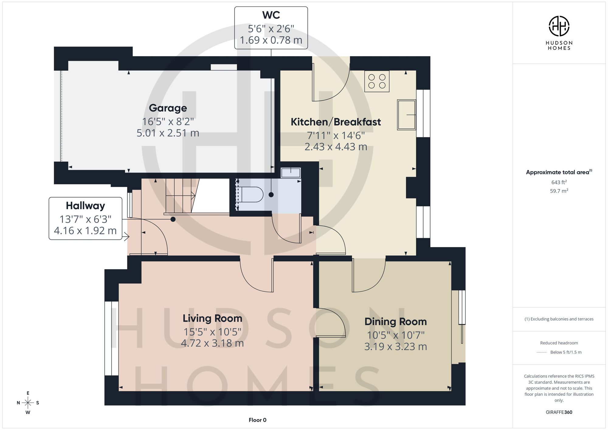 24 Ford Close, Peterborough floorplan