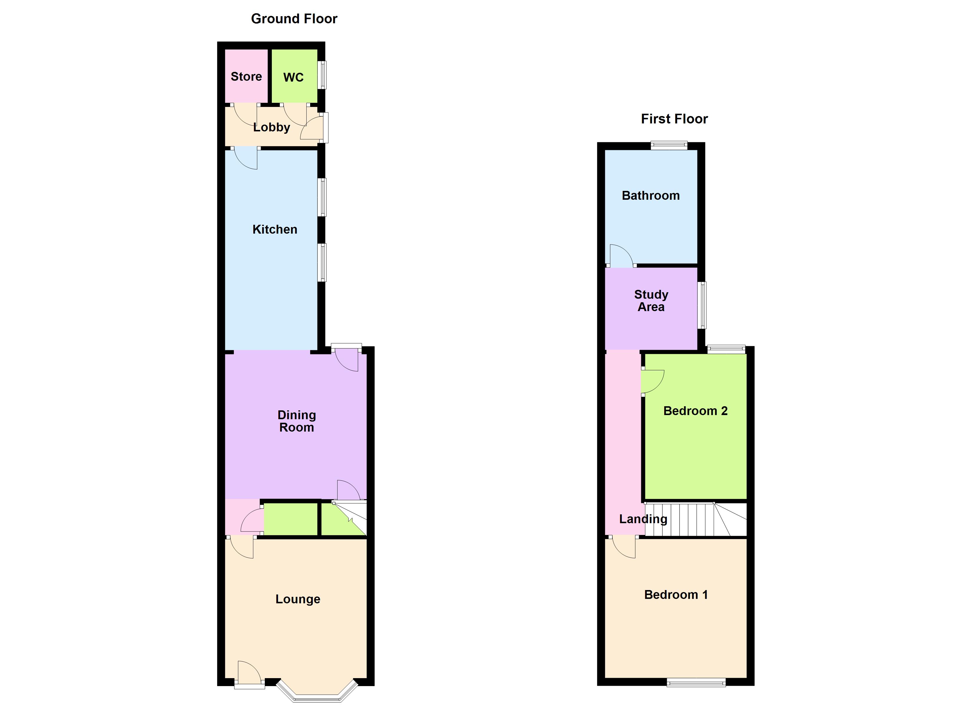 2 Bedrooms Terraced house for sale in Mere Road, Erdington, Birmingham B23