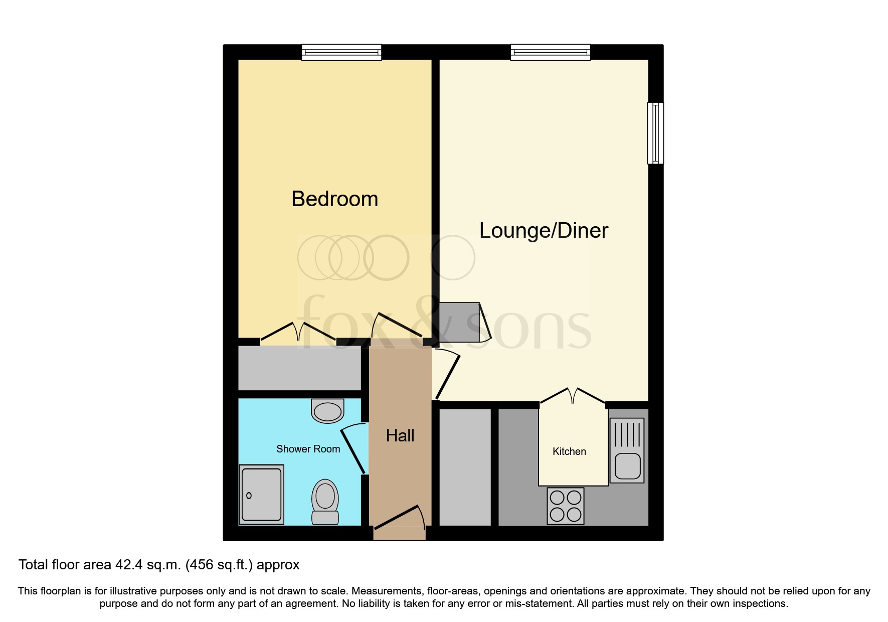 Bursledon Road, Hedge End, Southampton SO30, 1 bedroom property for