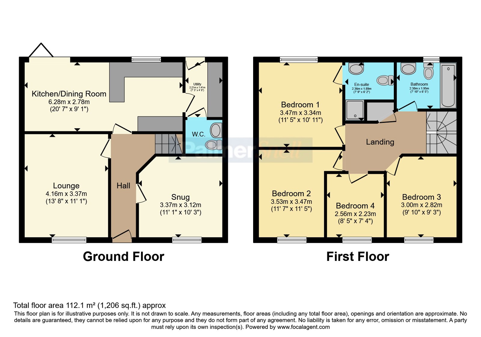 47, Desmond Rochford Way, Taunton floorplan