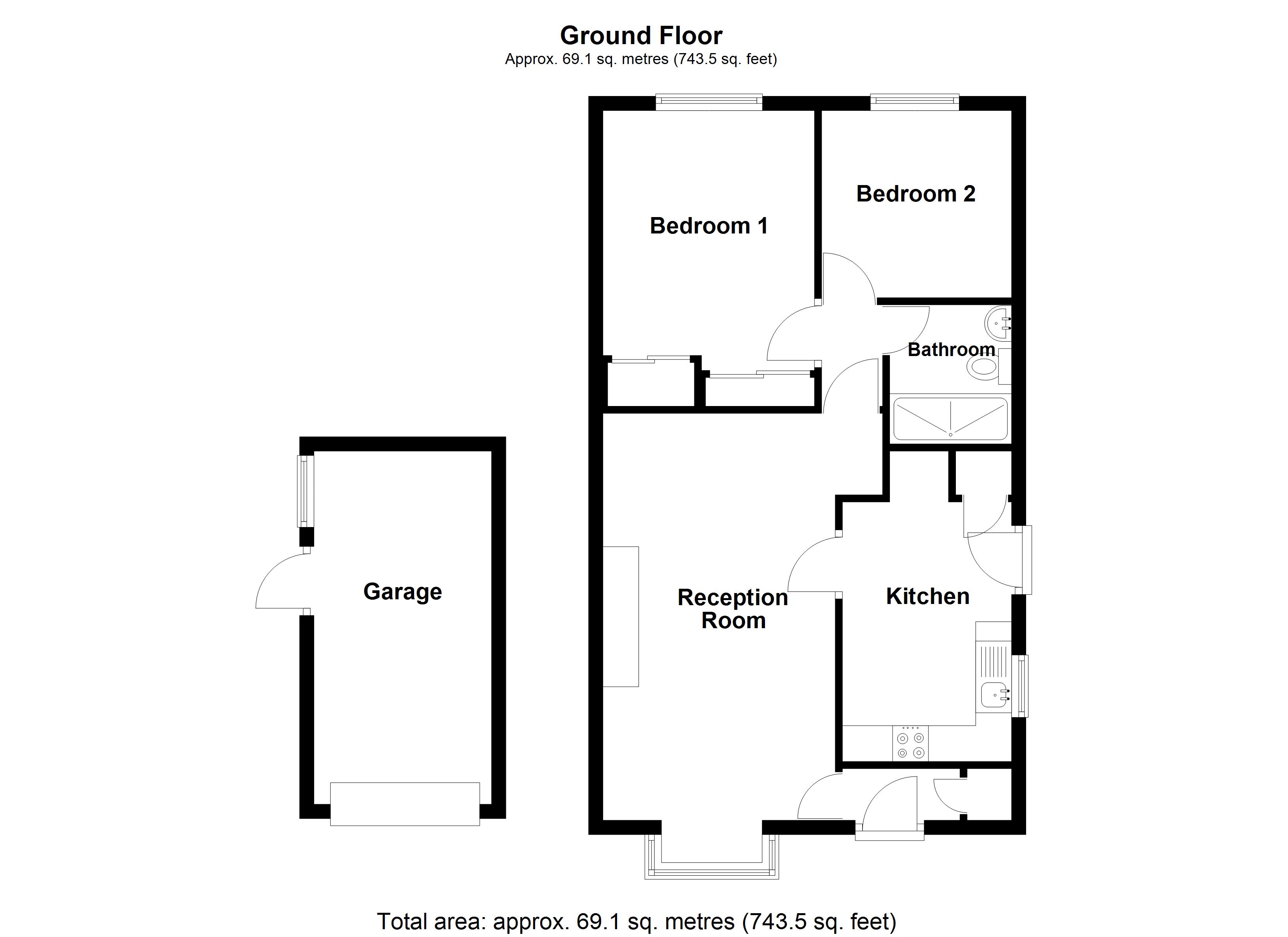 114, Westcliffe Road, Sleaford floorplan
