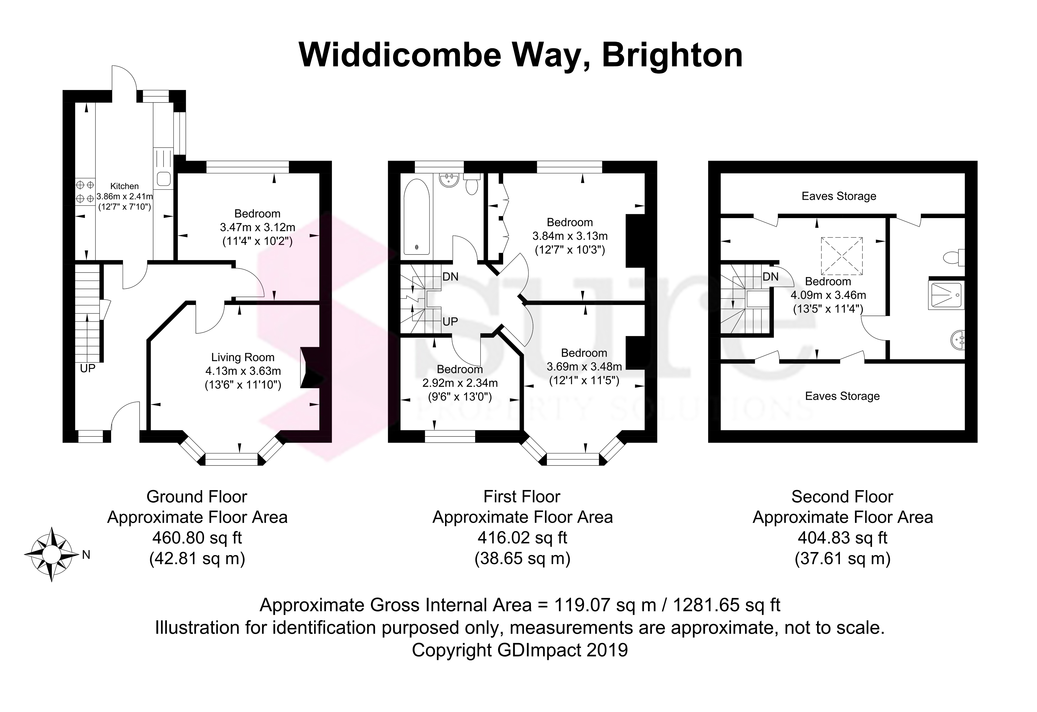 29, Widdicombe Way, Brighton floorplan