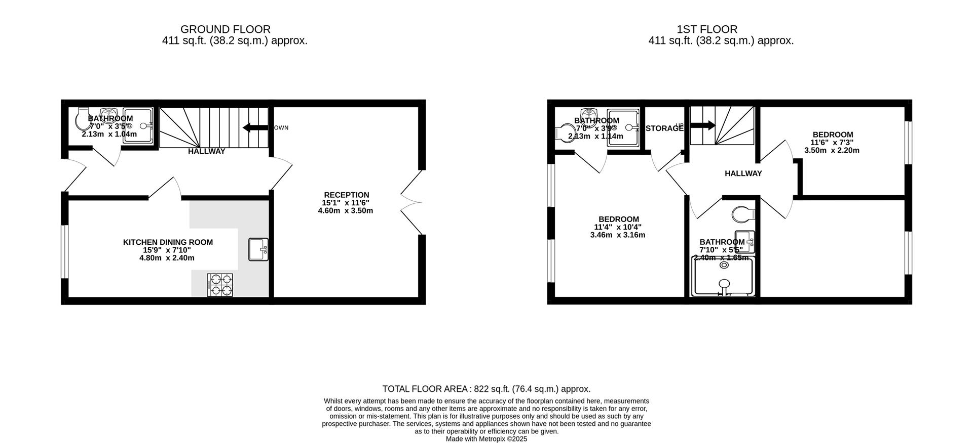 21, Ashley Green, Leeds floorplan