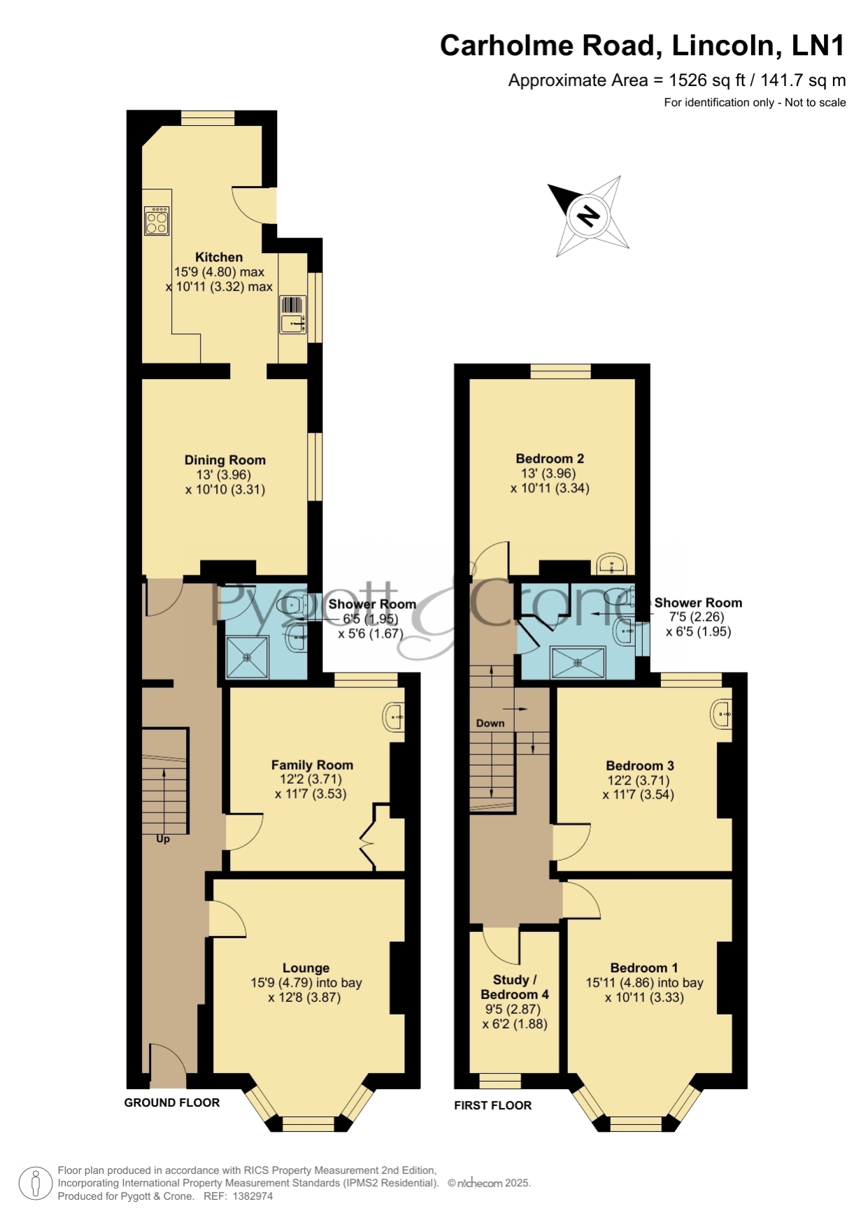177, Carholme Road, Lincoln floorplan